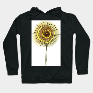 Post modern flowers Hoodie